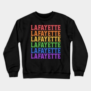 LAFAYETTE COLORFUL DESTINATION Crewneck Sweatshirt